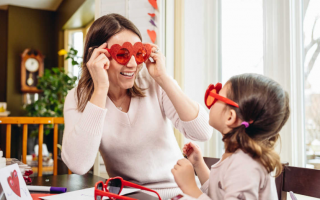 Cadeau de Saint-Valentin pour fille de maman