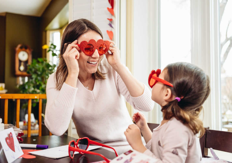 Cadeau de Saint-Valentin pour fille de maman