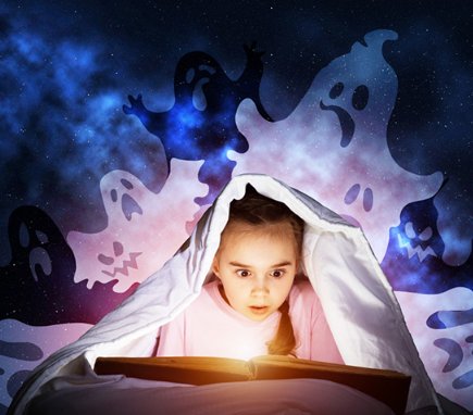 3 Histoires de fantômes amusantes à raconter aux enfants