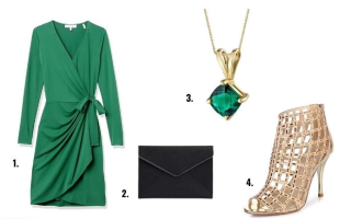 Quelle couleur de bijoux pour accompagner votre robe verte