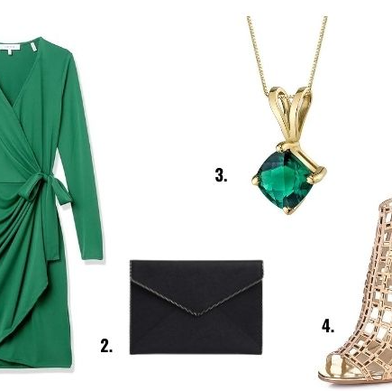 Quelle couleur de bijoux pour accompagner votre robe verte