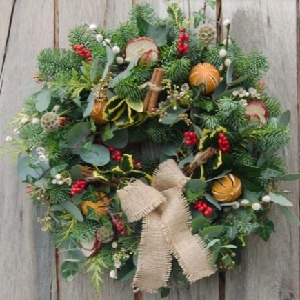 Comment créer facilement une couronne de noël