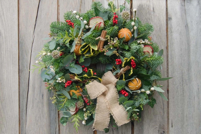 Comment créer facilement une couronne de noël