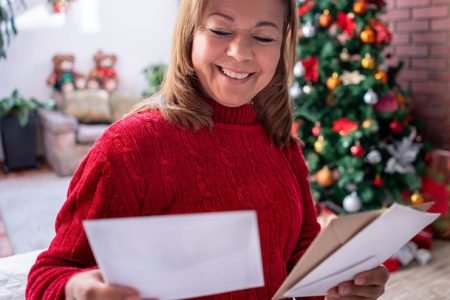 Quoi écrire à ses beaux-parents sur la carte de noël?