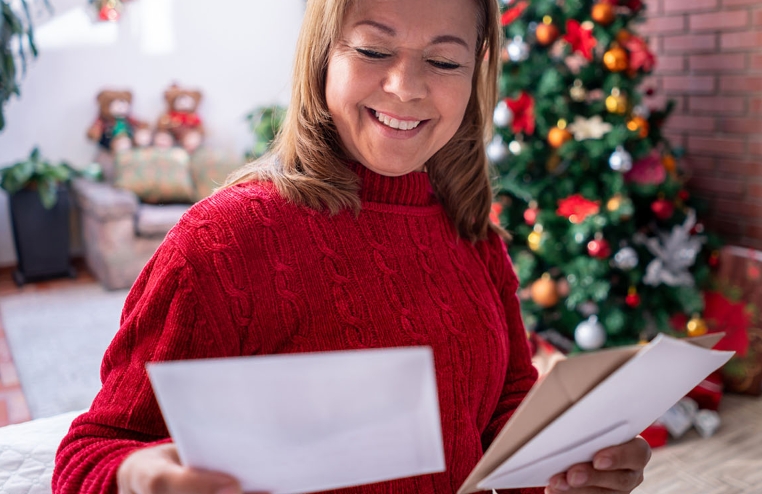 Quoi écrire à ses beaux-parents sur la carte de noël?