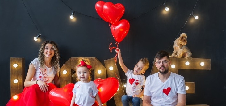 Comment transmettre des souhaits significatifs pour la Saint-Valentin pour la famille?