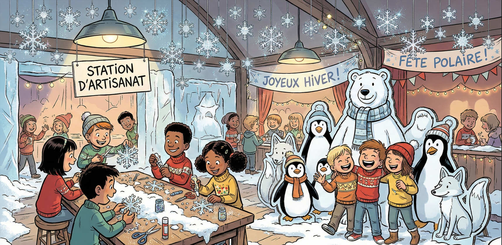 Aventure au Pôle Nord