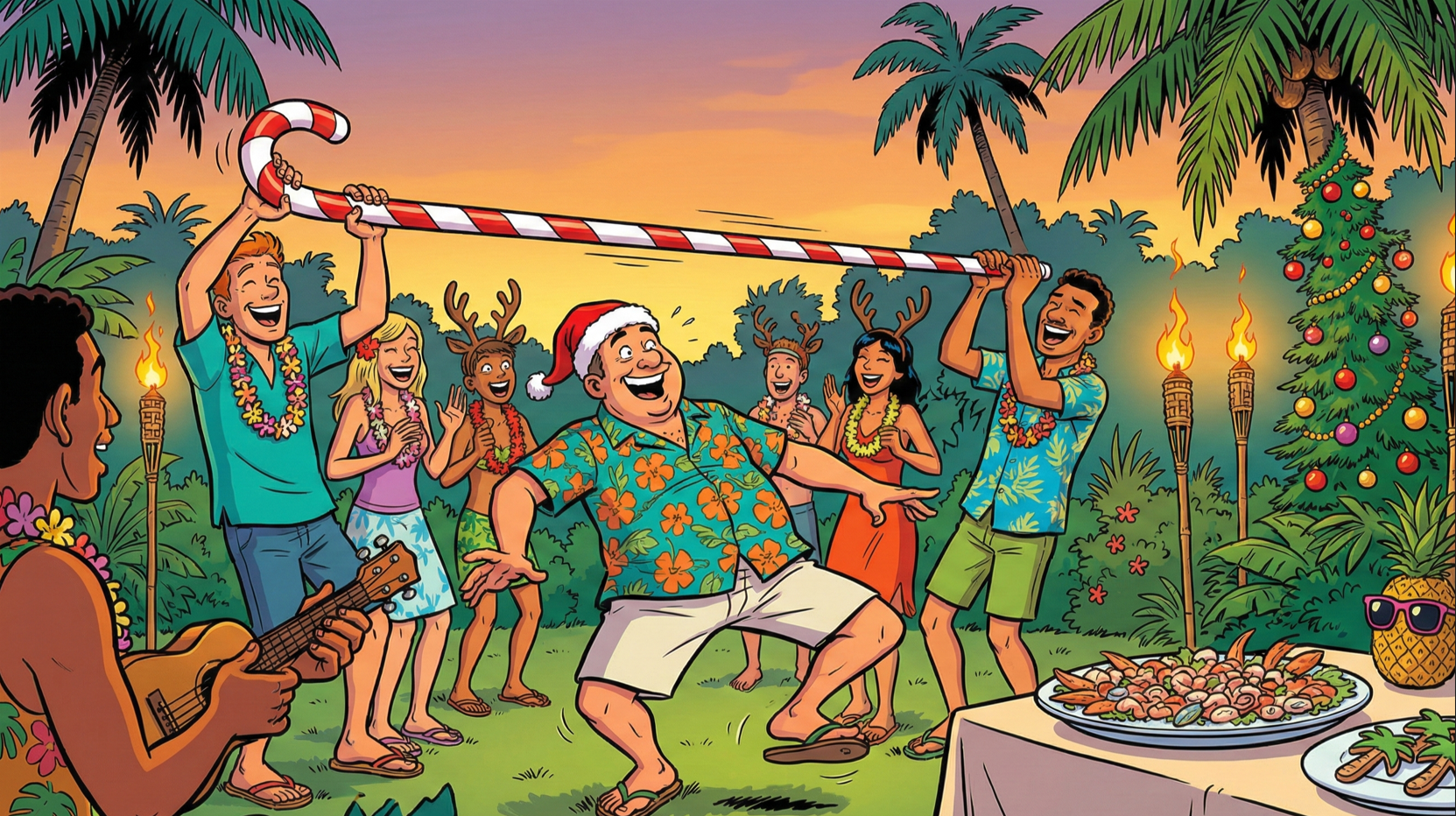 Luau de Noël