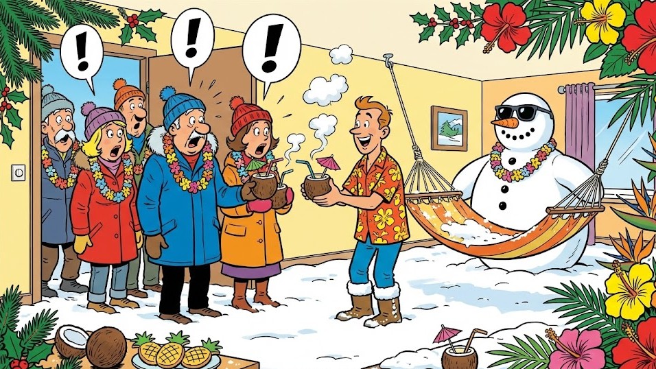 Luau d'hiver