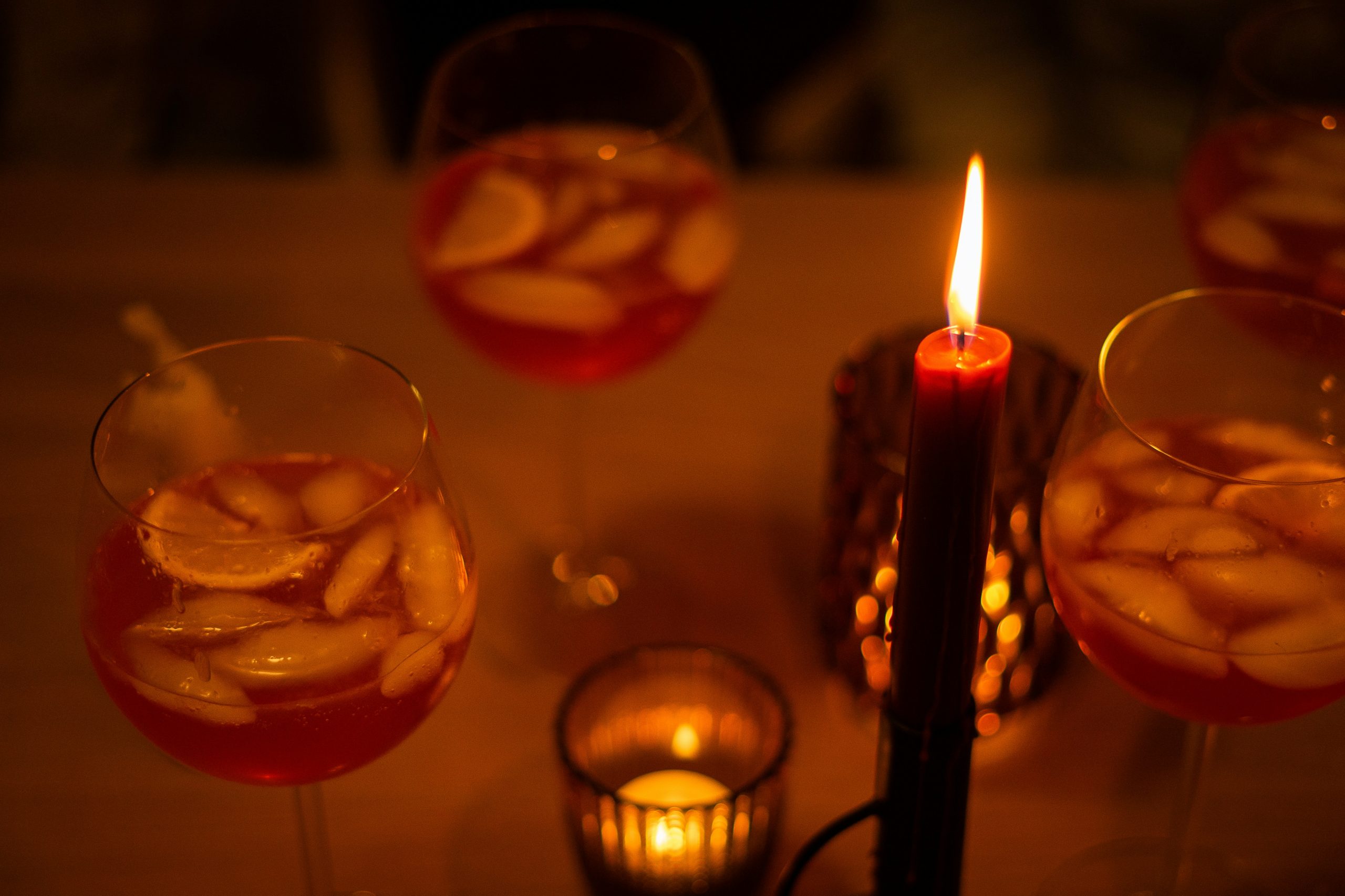 Soirée sans électricité