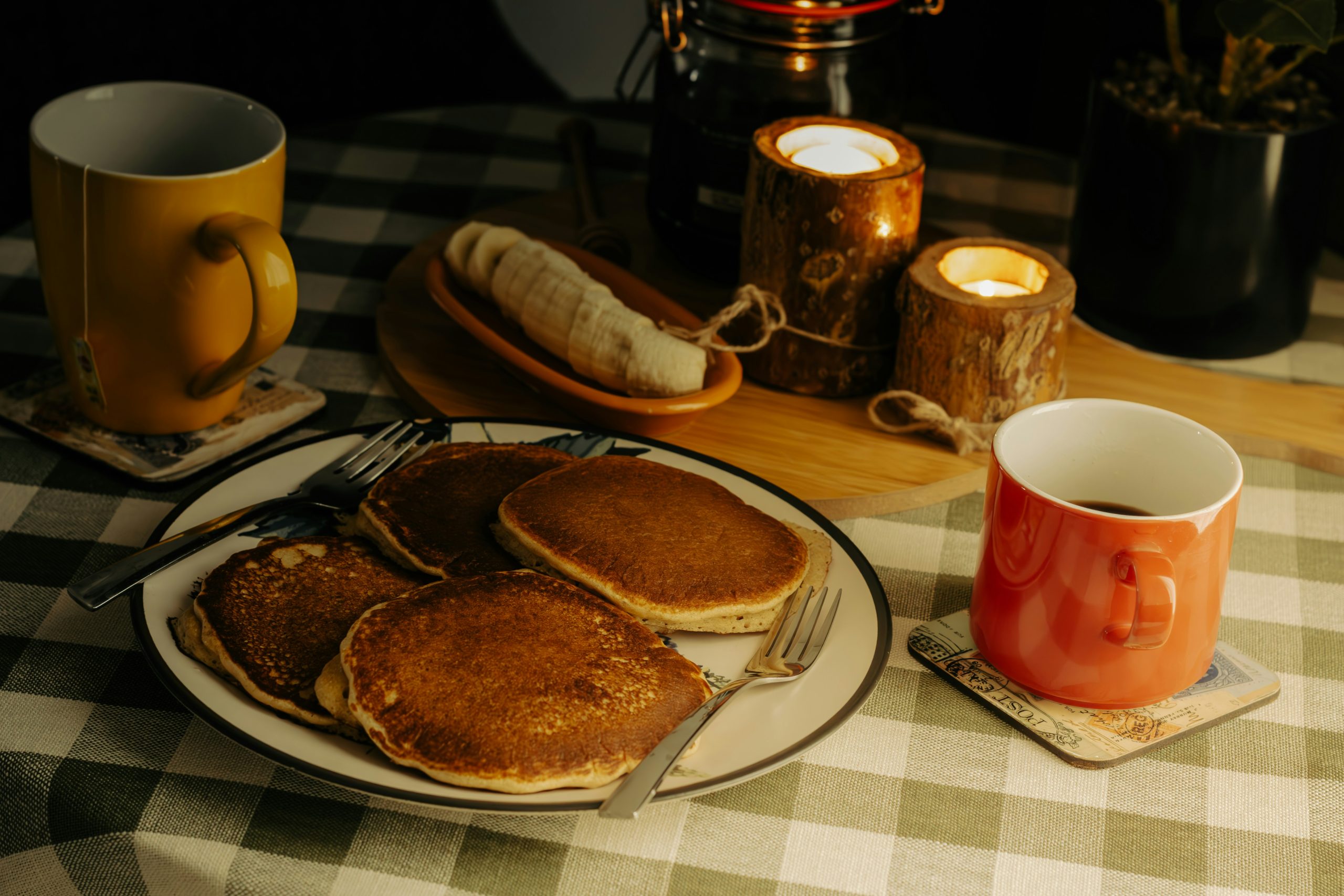 Petit-déjeuner pour le dîner