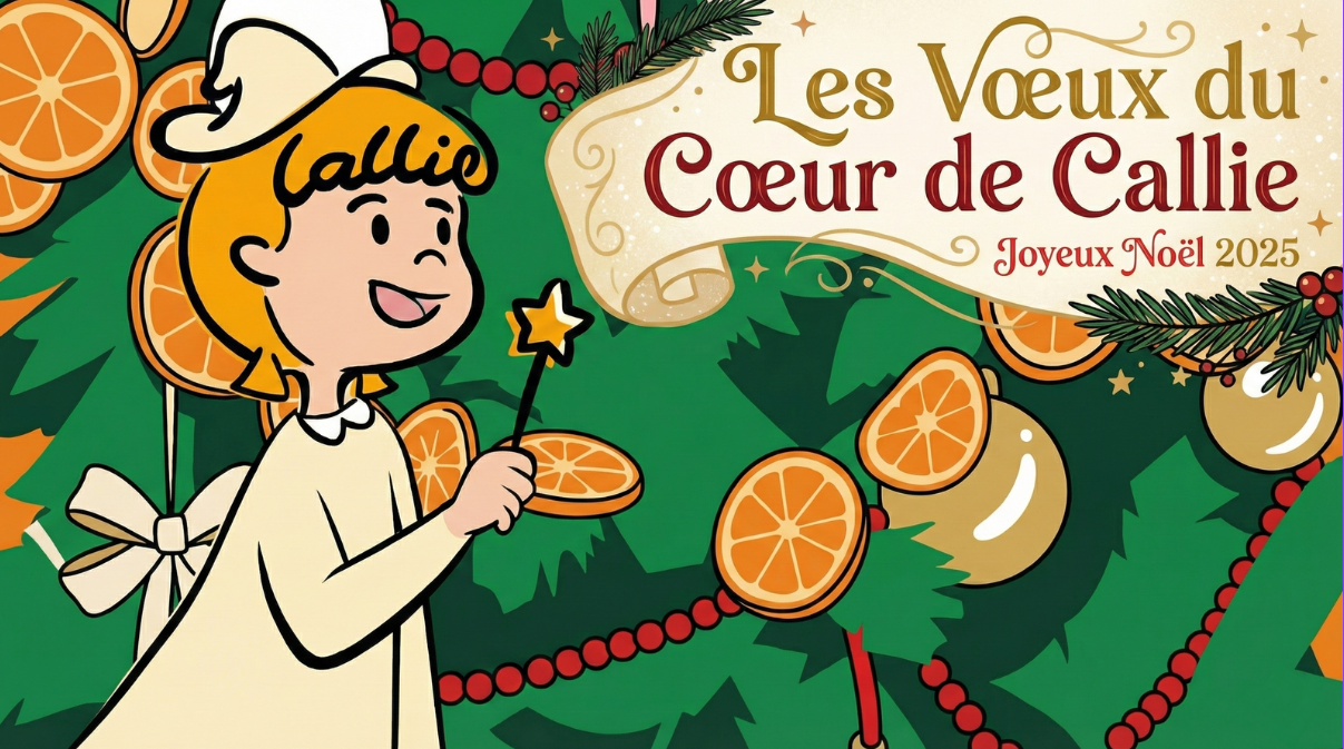 Un Noël 2025 qui raconte votre histoire – Les Vœux du Cœur de Callie