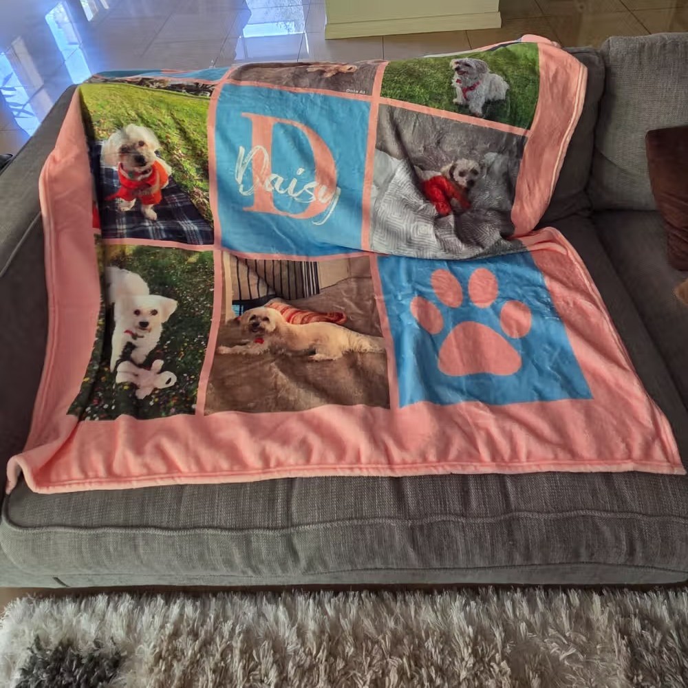 le plaid personnalisé pour chien