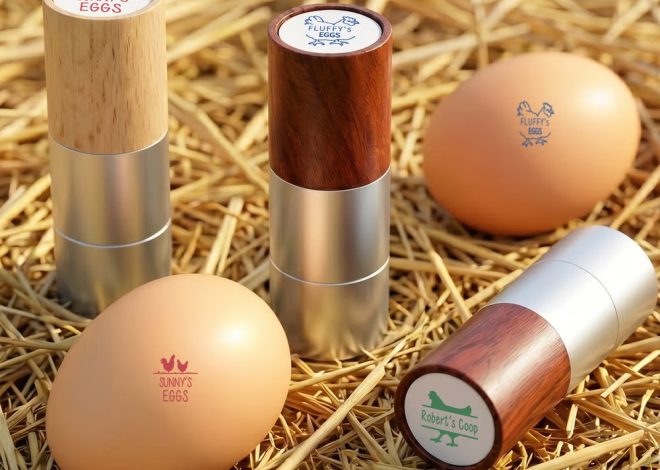 Tampon d’œuf personnalisé : une idée originale pour marquer vos œufs avec style