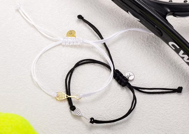 Une raquette au poignet : le bracelet personnalisé qui séduira les passionnés de tennis