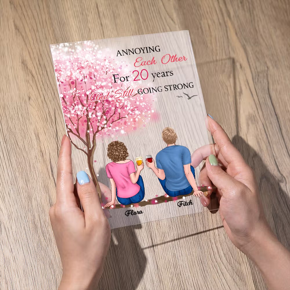 Après toutes ces années à se taquiner, pourquoi ne pas en faire une décoration de couple ?