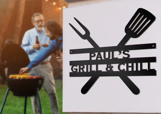 Plaque barbecue personnalisée : une décoration originale pour les passionnés de grillades