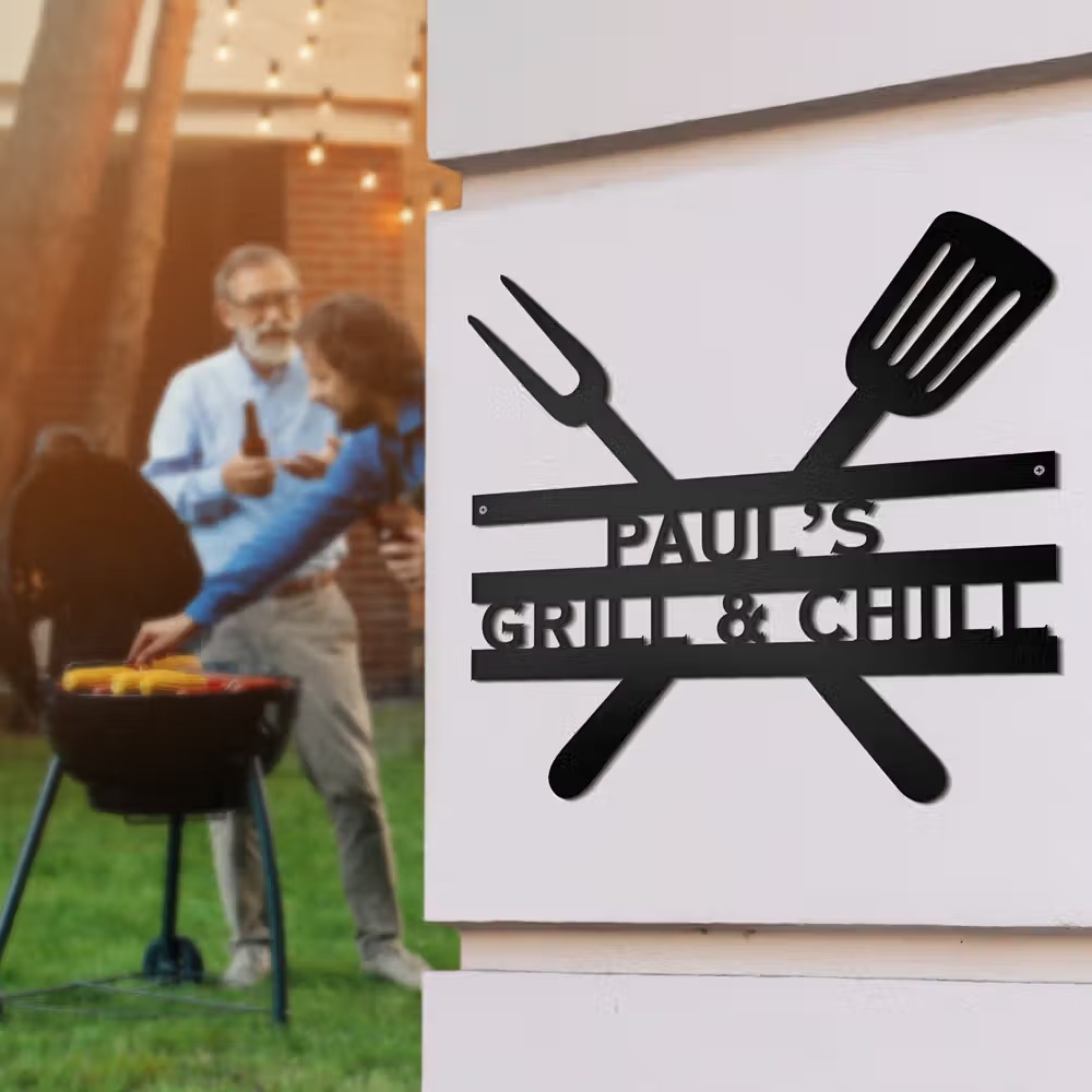 Plaque barbecue personnalisée : une décoration originale pour les passionnés de grillades