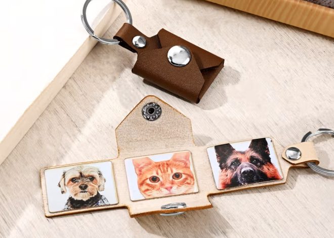 Quel cadeau offrir à un papa ou un mari ? Le porte-clés photo personnalisé pour garder les souvenirs précieux toujours avec soi