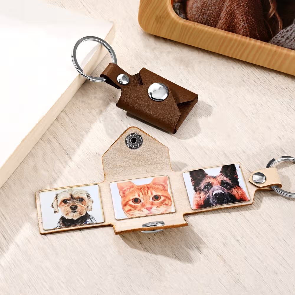 Quel cadeau offrir à un papa ou un mari ? Le porte-clés photo personnalisé pour garder les souvenirs précieux toujours avec soi