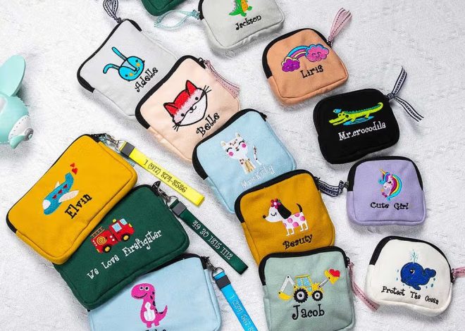 Un portefeuille personnalisé pour enfant, pratique et facile à reconnaître au quotidien