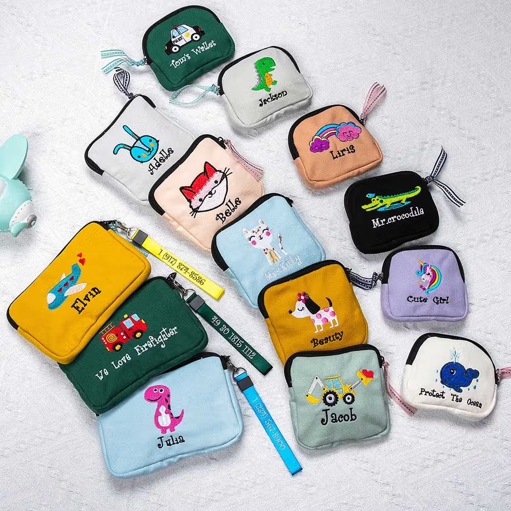 Un portefeuille personnalisé pour enfant, pratique et facile à reconnaître au quotidien
