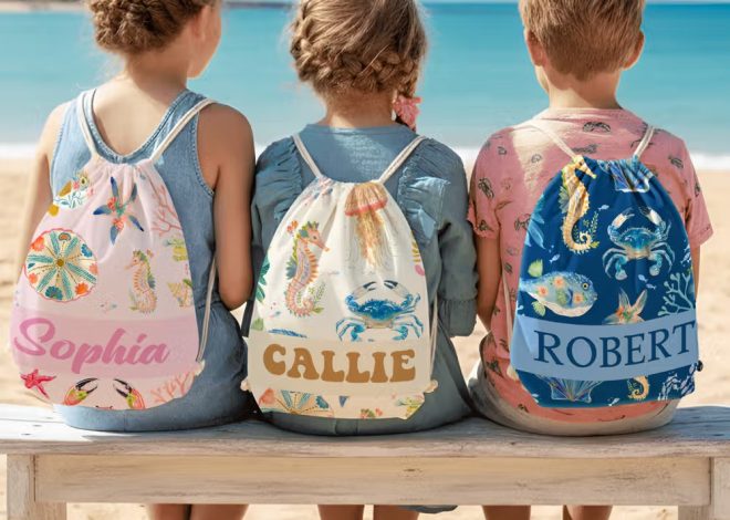 Pourquoi offrir un sac de plage personnalisé lors d’une pool party ? L’idée de Callie x WHOXVER