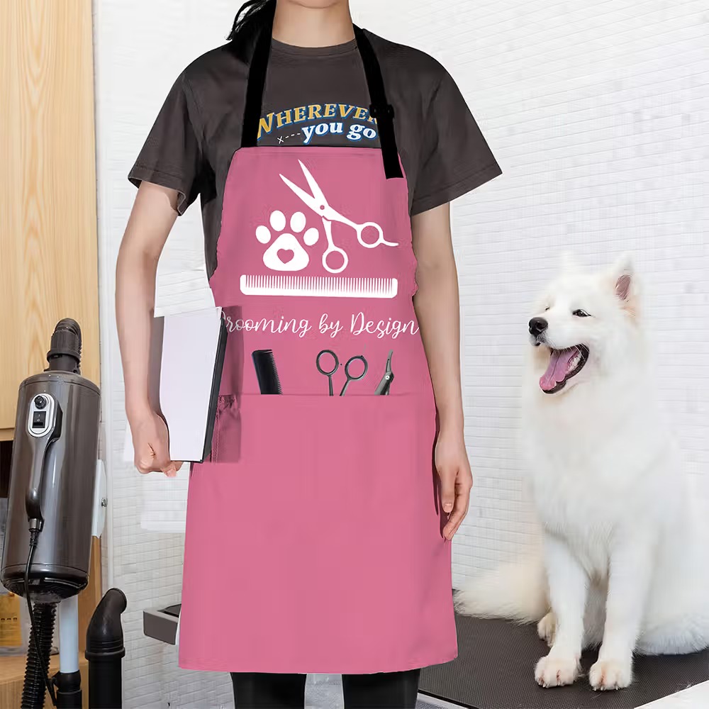 Tablier de toilettage personnalisé : l’accessoire indispensable pour passionnés d’animaux