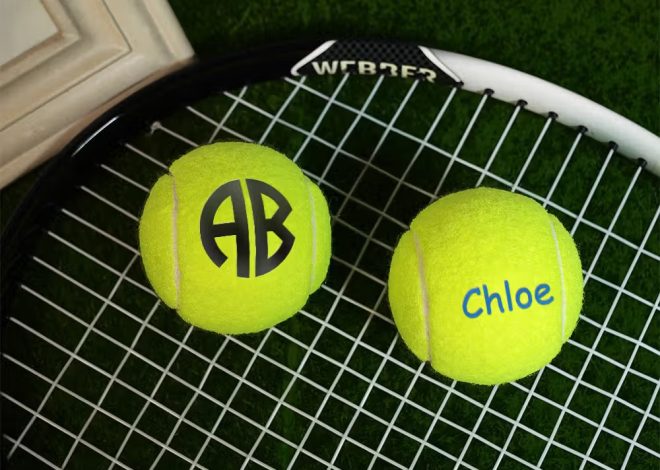 Balles de tennis personnalisées : une idée de cadeau originale pour les passionnés de tennis