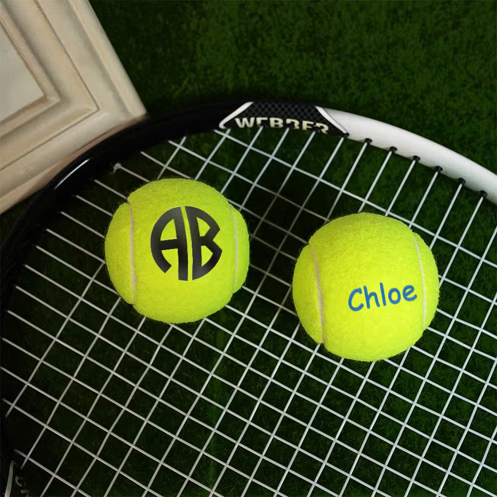 Balles de tennis personnalisées : une idée de cadeau originale pour les passionnés de tennis