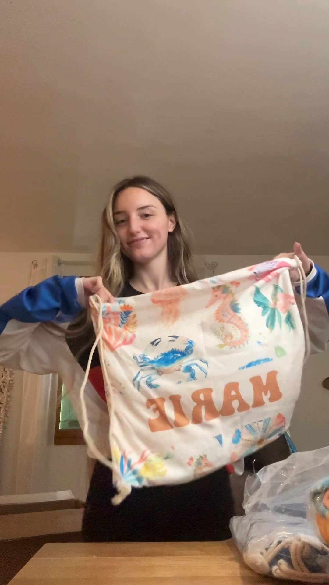 Sac à dos de plage personnalisé offert à WHOXVER