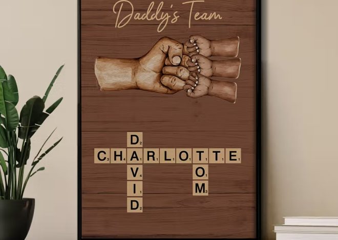 Pourquoi l’affiche mots croisés personnalisée est-elle le plus beau cadeau pour papa ou papy ?