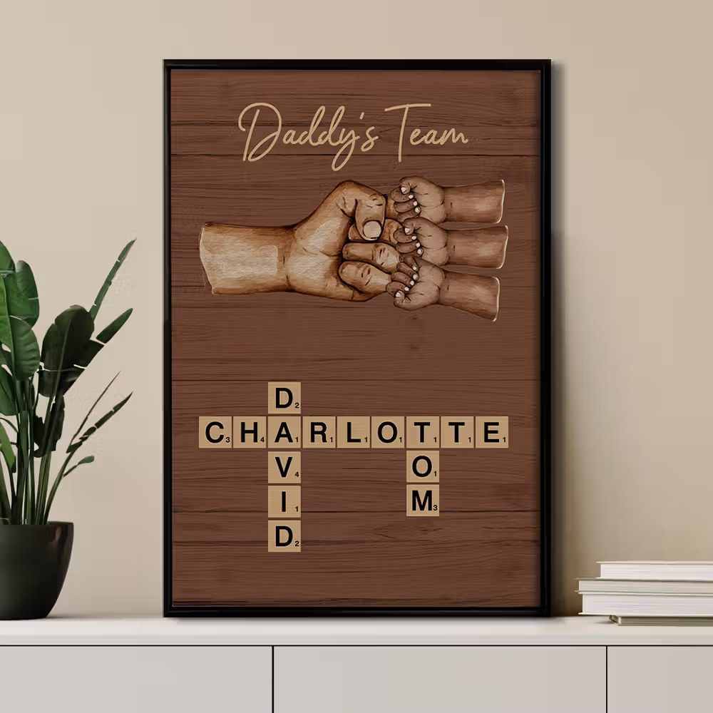 Pourquoi l’affiche mots croisés personnalisée est-elle le plus beau cadeau pour papa ou papy ?