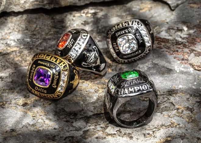 Une bague sportive personnalisée pour célébrer une victoire, une équipe ou une passion