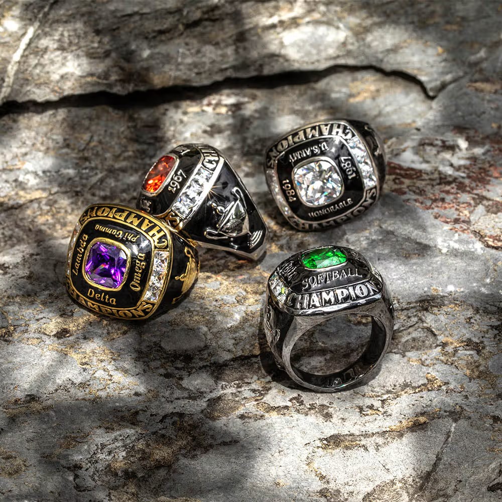 Une bague sportive personnalisée pour célébrer une victoire, une équipe ou une passion
