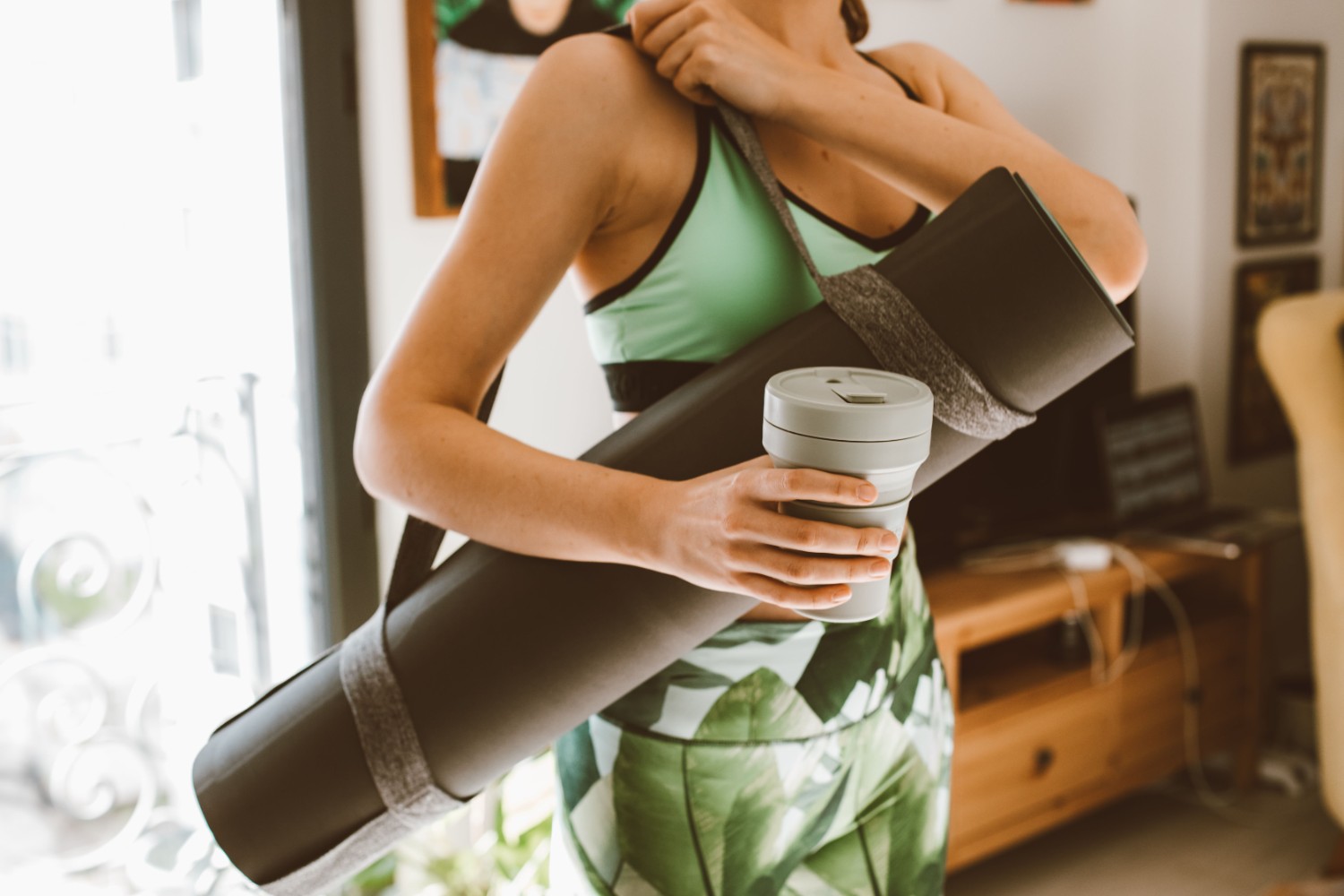 Quel sac de tapis de yoga personnalisé offrir comme cadeau de Noël à une femme ?