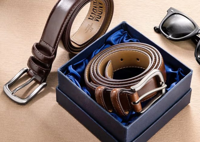 Cadeau inoubliable pour homme : le charme discret de la ceinture en cuir gravée