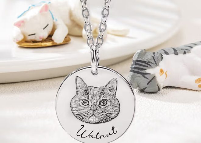 Un collier personnalisé avec portrait de chien ou de chat pour garder son compagnon près de soi
