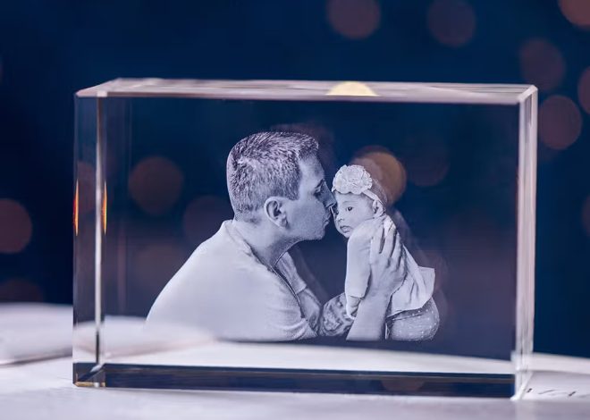 Photo 3D gravée dans le cristal : le cadeau personnalisé ultime et magique