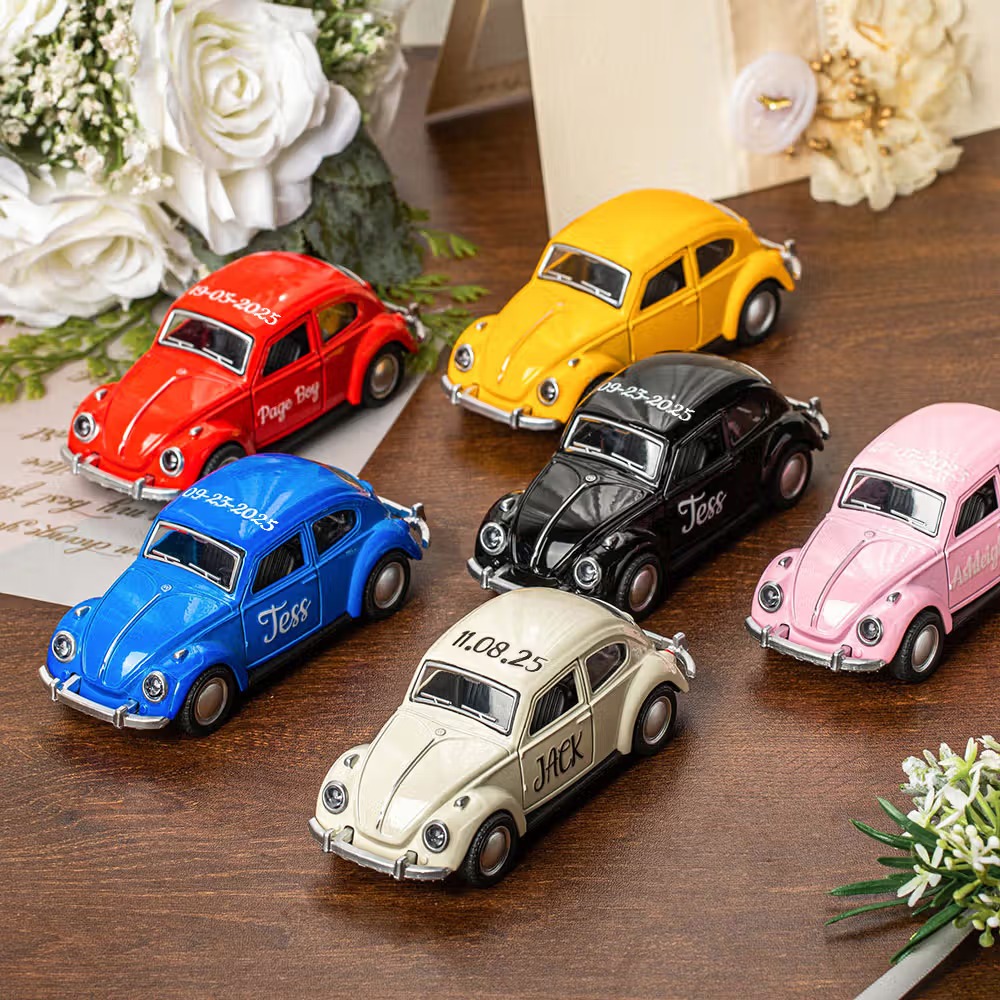 Cadeau de mariage original : la mini-voiture personnalisée pour surprendre votre cortège
