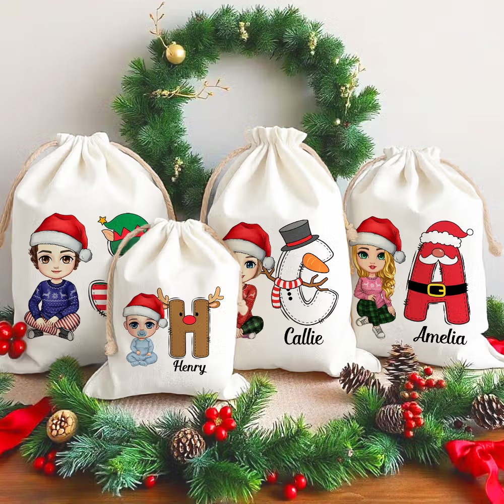 Quel sac en toile personnalisé choisir pour emballer vos cadeaux de Noël ?