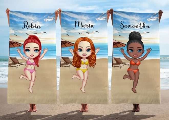 La serviette de plage personnalisée ultime pour des vacances en famille inoubliables