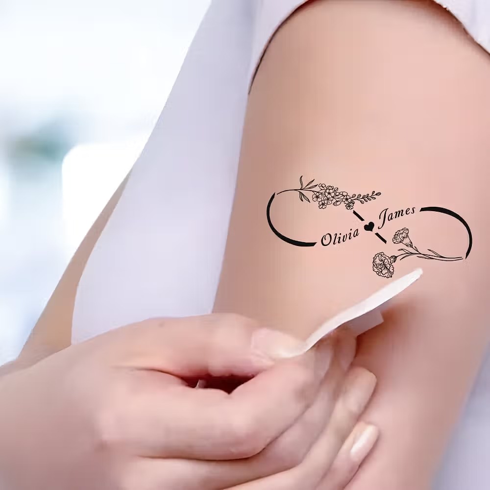 Comment sceller un lien unique avec un tatouage éphémère personnalisé ?