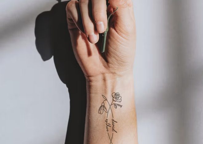 L’art corporel sans engagement : célébrez vos liens avec un tatouage éphémère floral