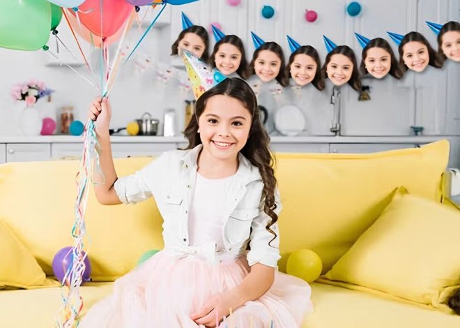 Guirlande photo personnalisée avec chapeaux de fête : la décoration d’anniversaire incontournable