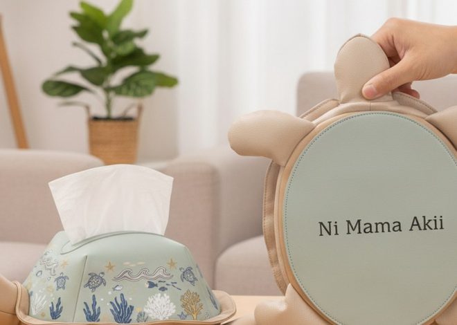 Housse de Boîte à Mouchoirs Tortue de Mer Personnalisée : Décor Océanique et Pratique