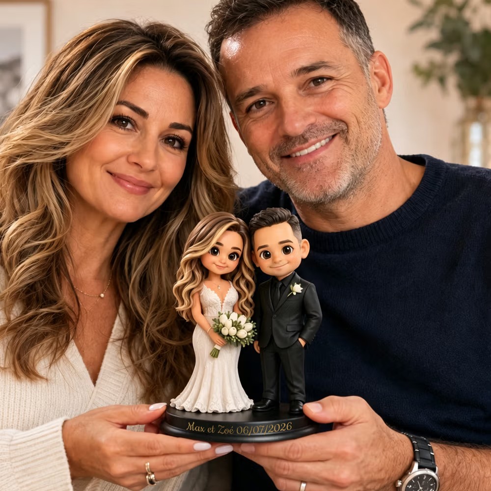Figurine 3D Personnalisée de Couple : Immortalisez Votre Histoire d’Amour