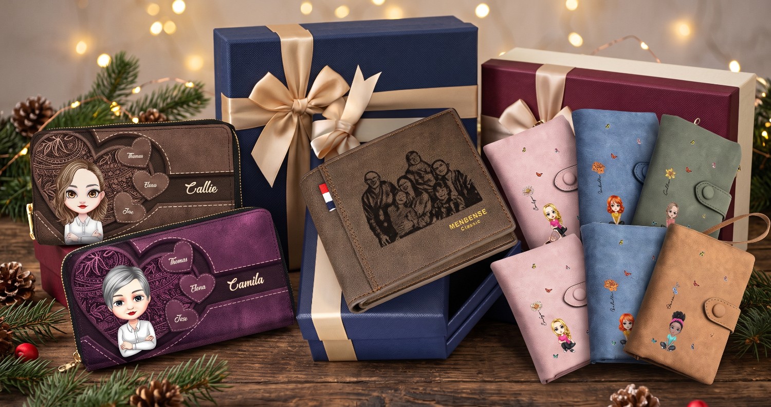 Idée cadeau : quel portefeuille personnalisé offrir pour homme et femme ?