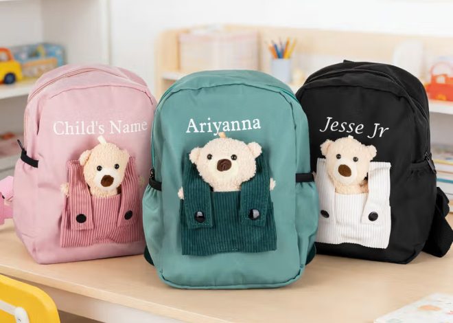 Sac à Dos Maternelle Personnalisé Ourson : Le Compagnon Mignon de la Rentrée