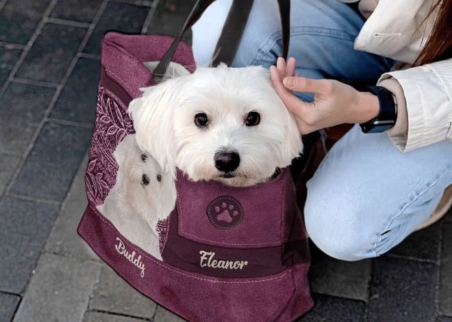 Sac Cabas Rétro Personnalisé avec Photo d’Animal : Le Compagnon Idéal des Amoureux des Animaux